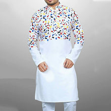 Load image into Gallery viewer, White Cotton Panjabi for Men