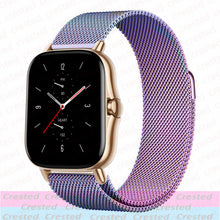 Load image into Gallery viewer, 20mm/22mm Magnetic band For Amazfit GTS/2/2e/3/GTS2 Mini/GTR 42mm/47mm/GTR2/3/Pro stratos Metal Watch Bracelet Amazfit bip strap