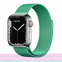 Load image into Gallery viewer, Strap For Apple watch band 44mm 40mm 38mm 42mm metal Magnetic Loop correa Accessories bracelet iWatch serie 4 3 SE 6 7 45mm 41mm