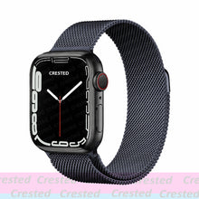 Load image into Gallery viewer, Strap For Apple watch band 44mm 40mm 38mm 42mm metal Magnetic Loop correa Accessories bracelet iWatch serie 4 3 SE 6 7 45mm 41mm
