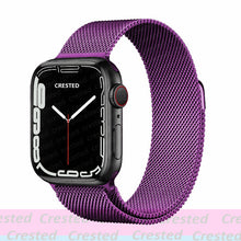 Load image into Gallery viewer, Strap For Apple watch band 44mm 40mm 38mm 42mm metal Magnetic Loop correa Accessories bracelet iWatch serie 4 3 SE 6 7 45mm 41mm