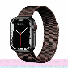 Load image into Gallery viewer, Strap For Apple watch band 44mm 40mm 38mm 42mm metal Magnetic Loop correa Accessories bracelet iWatch serie 4 3 SE 6 7 45mm 41mm