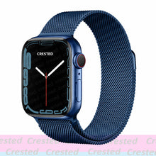 Load image into Gallery viewer, Strap For Apple watch band 44mm 40mm 38mm 42mm metal Magnetic Loop correa Accessories bracelet iWatch serie 4 3 SE 6 7 45mm 41mm