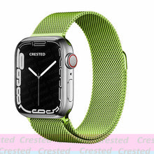 Load image into Gallery viewer, Strap For Apple watch band 44mm 40mm 38mm 42mm metal Magnetic Loop correa Accessories bracelet iWatch serie 4 3 SE 6 7 45mm 41mm