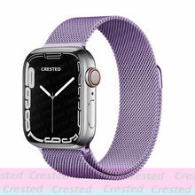Load image into Gallery viewer, Strap For Apple watch band 44mm 40mm 38mm 42mm metal Magnetic Loop correa Accessories bracelet iWatch serie 4 3 SE 6 7 45mm 41mm
