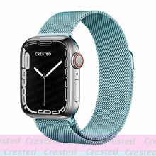 Load image into Gallery viewer, Strap For Apple watch band 44mm 40mm 38mm 42mm metal Magnetic Loop correa Accessories bracelet iWatch serie 4 3 SE 6 7 45mm 41mm
