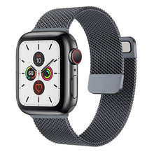 Load image into Gallery viewer, Strap For Apple watch Band 44mm 40mm 38mm 42mm Accessories Magnetic Loop smartwatch bracelet iWatch series 7 4 5 6 SE 45mm 41mm