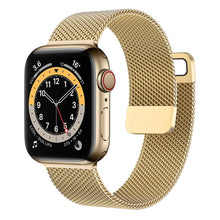 Load image into Gallery viewer, Strap For Apple watch Band 44mm 40mm 38mm 42mm Accessories Magnetic Loop smartwatch bracelet iWatch series 7 4 5 6 SE 45mm 41mm
