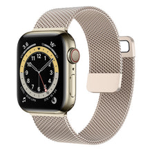 Load image into Gallery viewer, Strap For Apple watch Band 44mm 40mm 38mm 42mm Accessories Magnetic Loop smartwatch bracelet iWatch series 7 4 5 6 SE 45mm 41mm