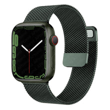 Load image into Gallery viewer, Strap For Apple watch Band 44mm 40mm 38mm 42mm Accessories Magnetic Loop smartwatch bracelet iWatch series 7 4 5 6 SE 45mm 41mm