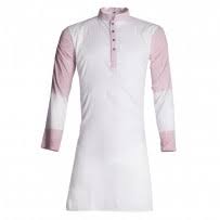 White Cotton Panjabi for Men