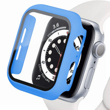 Load image into Gallery viewer, Glass+Cover For Apple Watch case 45mm 41mm 44mm 40mm 42mm 38mm iWatch Accessorie Screen Protector Apple watch serie 3 4 5 6 SE 7
