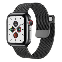 Load image into Gallery viewer, Strap For Apple watch Band 44mm 40mm 38mm 42mm Accessories Magnetic Loop smartwatch bracelet iWatch series 7 4 5 6 SE 45mm 41mm
