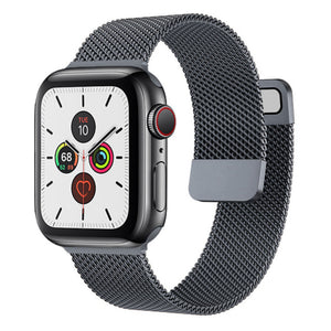 Strap For Apple watch Band 44mm 40mm 38mm 42mm Accessories Magnetic Loop smartwatch bracelet iWatch series 7 4 5 6 SE 45mm 41mm