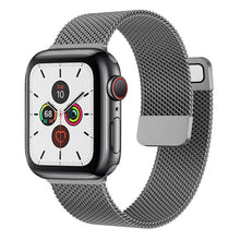 Load image into Gallery viewer, Strap For Apple watch Band 44mm 40mm 38mm 42mm Accessories Magnetic Loop smartwatch bracelet iWatch series 7 4 5 6 SE 45mm 41mm
