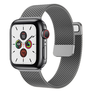 Strap For Apple watch Band 44mm 40mm 38mm 42mm Accessories Magnetic Loop smartwatch bracelet iWatch series 7 4 5 6 SE 45mm 41mm