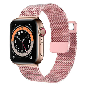 Strap For Apple watch Band 44mm 40mm 38mm 42mm Accessories Magnetic Loop smartwatch bracelet iWatch series 7 4 5 6 SE 45mm 41mm