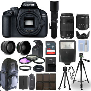 Canon EOS 3000D DSLR Camera With 18-55mm Lens